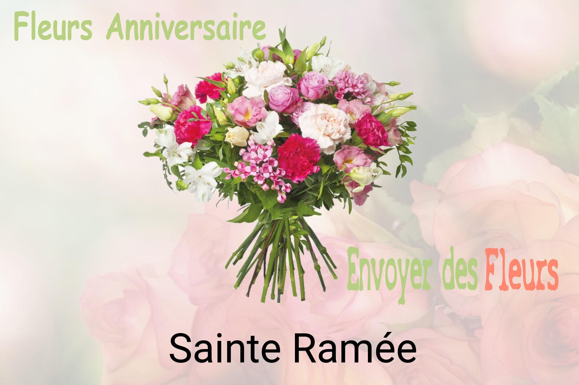Bouquet de fleurs d’anniversaire livré à Sainte-Ramée