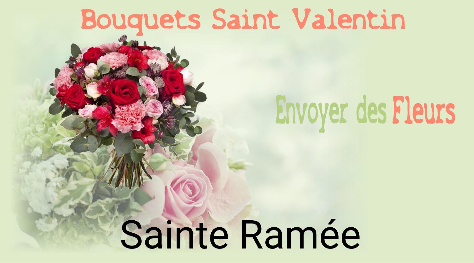 Roses de Saint-Valentin livrées à Sainte-Ramée